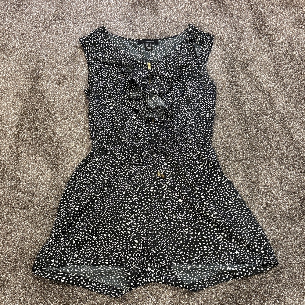 Atmosphere Black and White Jumpsuit